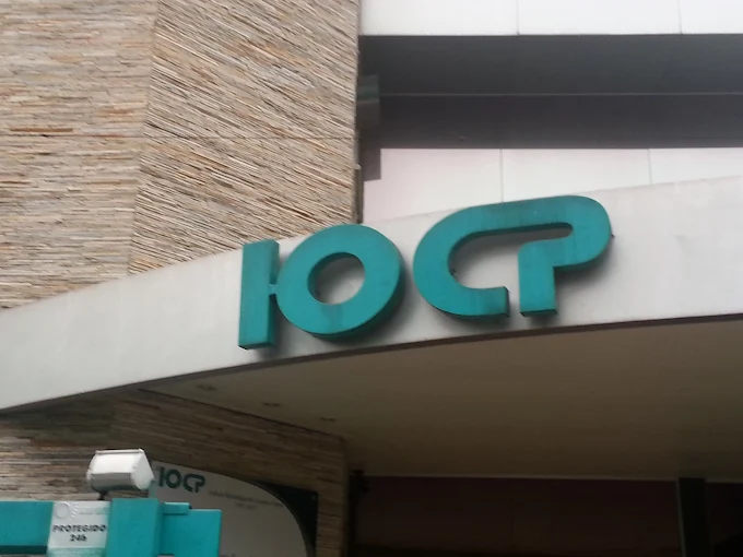 Entrada do IOCP com identidade visual